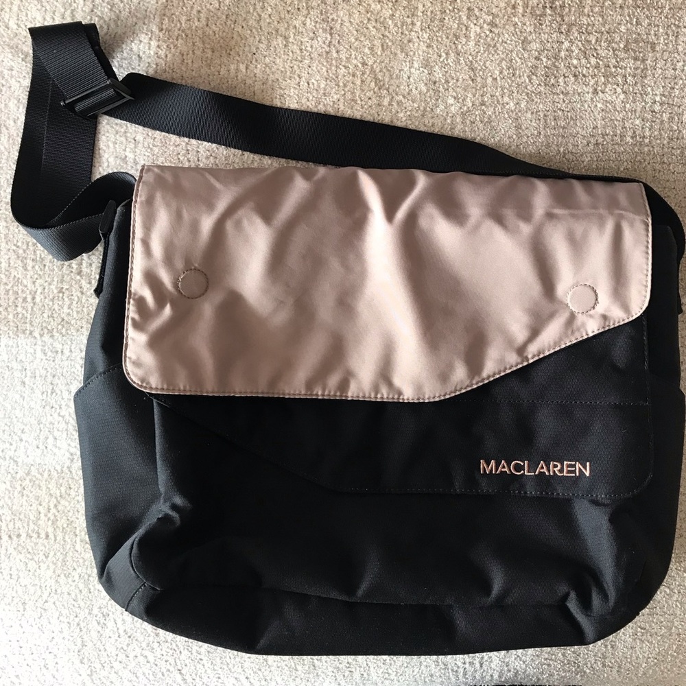 Maclaren Messenger Diaper Bag EUC!